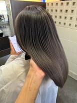 ニュイ 高槻 阪急茨木店(nui)&nbsp;イメチェン/ホワイトブロンド/外ハネボブ/美髪/茨木