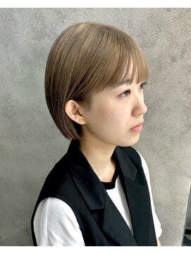 ヴェイン 渋谷(vain) ワンブリーチでカワイイ！ベージュカラー！！