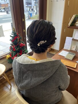 ココカラヘアー ニコ(cococara hair nico) お呼ばれヘア/結婚式ヘア/ヘアセット/ヘアアレンジ