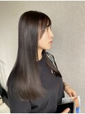ツヤサラストレート
