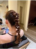 ヘアセット　ヘアアレンジ