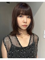 メゾンシアー(Maison Sheer) 赤茶/ミディアムレイヤー