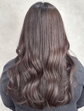 ルノン(LUNON) 暗めカラーグランマッシュデザインカラーフェイスフレーミング