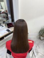 アチェロ(Acero.)&nbsp;韓国風レイヤー×前髪長め×20～30代ブラウンアッシュ