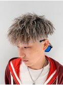 ツイストマッシュパイルツイストパーマツイストピンパーマ