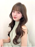 20代レイヤー韓国ヘア