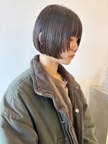 ベンジー 薬院大通店(benji)&nbsp;ボブカット×顔まわりレイヤー