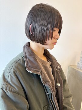 ベンジー 薬院大通店(benji) ボブカット×顔まわりレイヤー