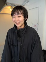 ボウ(BOW) 【BOW HAIR】ショート×ワンカールパーマ