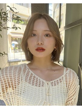 メゾンアクア 表参道(Maison ACQUA) レイヤーボブ/切りっぱなし/ウルフ/ハッシュボブ/ミディアム