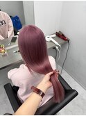 艶髪ピンクカラー