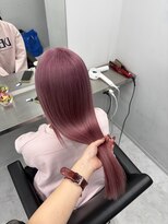 ニューワン バイ ネイバー 立川(Newone by neighbor)&nbsp;艶髪ピンクカラー