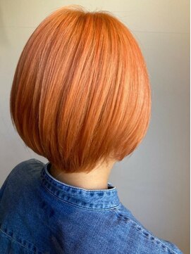 ハーバーズ バイ エムスラッシュ 鎌倉由比ヶ浜(Harbors by M.SLASH) ■HARBORS鎌倉/艶髪/ブラッドオレンジ/ショートマッシュ61-4