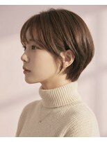ヘアーメイク ライズ 西田辺店(Hair make rise;)&nbsp;大人20代30代40代小顔ひし形ショートボブ丸み前下がり