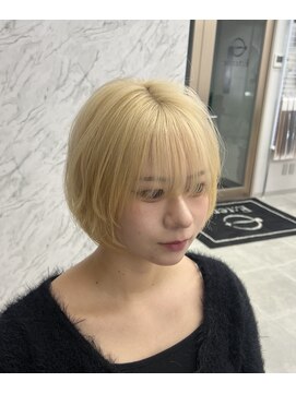 エテルネ 大宮店(E:terne) レイヤーショート×ブロンド