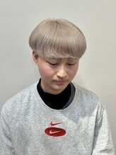 コンクス(CONKS)&nbsp;ハイトーンホワイトベージュブリーチカラーケアブリーチ20代