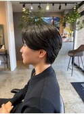 韓国風ナチュラルセンターパート