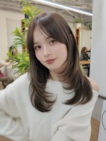 ピープスアンドスー 表参道 渋谷(Peeps&Suu.)&nbsp;結べるレイヤーカット　透明感カラー渋谷 表参道 学割U24