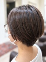 ルシードスタイル クリザンテーム&nbsp;大人女性におすすめ♪上品な丸みショートボブ
