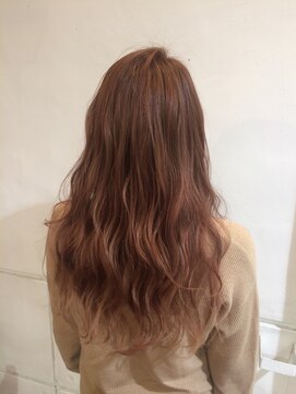 カシェ マエノヘタ(Cashe'e MAENOHETA) pink × beige ☆☆