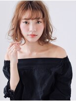 ヘアーウーノイルヴェント(HAIR UNO ilvento)&nbsp;ゆるふわミディ【HAIR UNO 水戸】