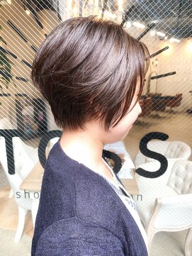 ショートオンリーサロントス(short only salon TOSS) クールショートメンズライクなビジネス女子スタイル