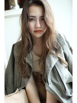 レニーバイエース(LANY by ACE)&nbsp;【LANY横浜店】かきあげバング×ハニーブラウン