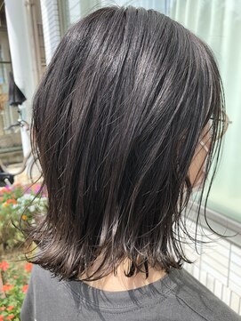 アヴァンス 深井店(AVANCE.) 外ハネ×エドル グレージュ