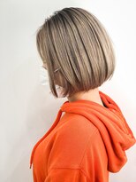 ジゼル(gisele)&nbsp;(石川)ブロンドアッシュ×ラインボブ