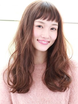 シェル 鎌倉小町(SHELL) 大人可愛いツヤ髪ゆるふわロングレイヤー・２