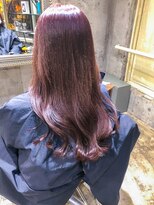 サロンドミルク 溝の口店(salon de MiLK)&nbsp;透け感のあるラベンダーピンク