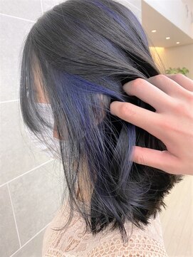 サンクレポ 【CINQ REPO 】ハイライト/ブルーブラックカラー　佐藤拓哉