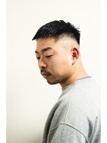 レンゲン(LENGEN)&nbsp;七三オールバックかき上げヘアコンマヘア１９８