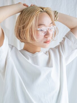 アフロート ギンザ(AFLOAT GINZA) 【白川style】20代30代小顔カット大人かわいいミニボブモテ髪