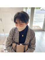 ミニム ヘアー(minim hair)&nbsp;【minim×高橋】外国人風透け感オリーブカラー