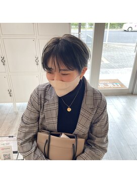 ミニム ヘアー(minim hair) 【minim×高橋】外国人風透け感オリーブカラー