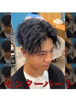 レジット メンズ ヘアサロン(LEGIT MEN's HAIR SALON)&nbsp;前下がりツイストスパイラル