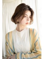 マグノリア(MAGNOLIA) コロンっとカールが可愛い!クラシカルボブルフパーマ・担当KAYO