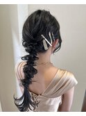 個性派編みおろしアレンジ