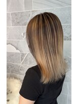 ジル アンク(Jill ankh)&nbsp;《Jillankh 姫路駅前》ベージュ系エアタッチバレイヤージュ