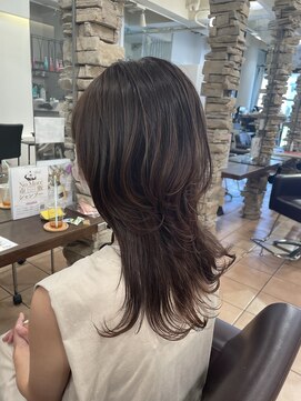 リー 甲子園(Lee) ロングのウルフレイヤーカット