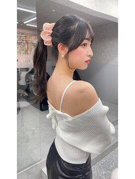 ロンド マーレ 天神大名店(Lond mare) イメチェン/チェリーブラウン/フェミニン/ダークアッシュ