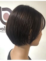 バランス 阿佐谷店(balance)&nbsp;襟足ギリが可愛い20代ミニショートボブ丸みショート〇