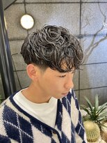 ゼスト フィーノ(ZEST fino) 【三谷海斗】ホワイトハイライト×外国人風マッシュパーマ