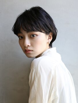 ニーム 国分寺(NEEM) ひし形ショートボブ×ゆるマッシュショート×ダークアッシュ