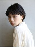 ひし形ショートボブ×ゆるマッシュショート×ダークアッシュ