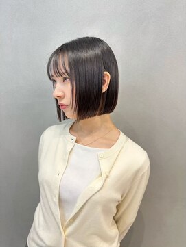 ジーナ  札幌大通(Zina) 美髪＊切りっぱなしボブ＊タッセルボブ＊髪質改善＊Zina札幌大通