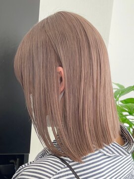 ロイス 神宮前(ROIS) ミルクティーベージュ/ダブルカラー/ケアブリーチ/ハイトーン