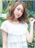 +animo東川口+ヘルシースタイル♪センター分け波巻きボブパーマO