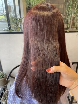 アチーブリス(achieve Liss) 艶感ロングスタイル ピンクラベンダー